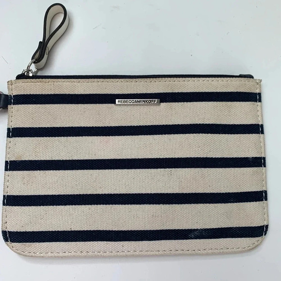 Rebecca Minkoff canvas wristlet a - Picture 3 of 5